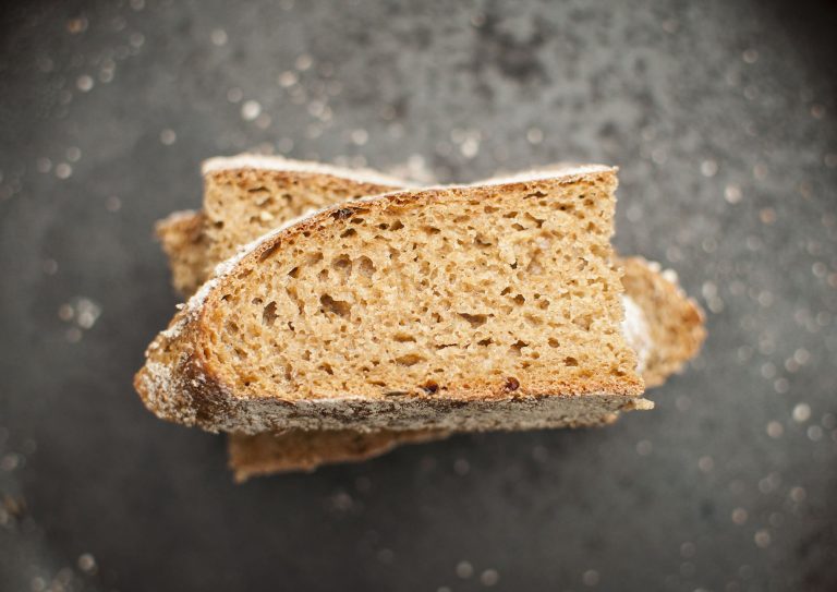 einkorn sourdough bread crumb