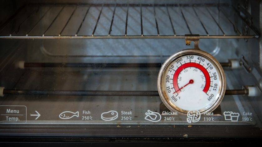 Sourdough Doughbed: Complete Guide, Benefits, And How To Use It 2 Thermometer in oven