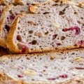 Homemade cranberry walnut sourdough bread – easy to bake