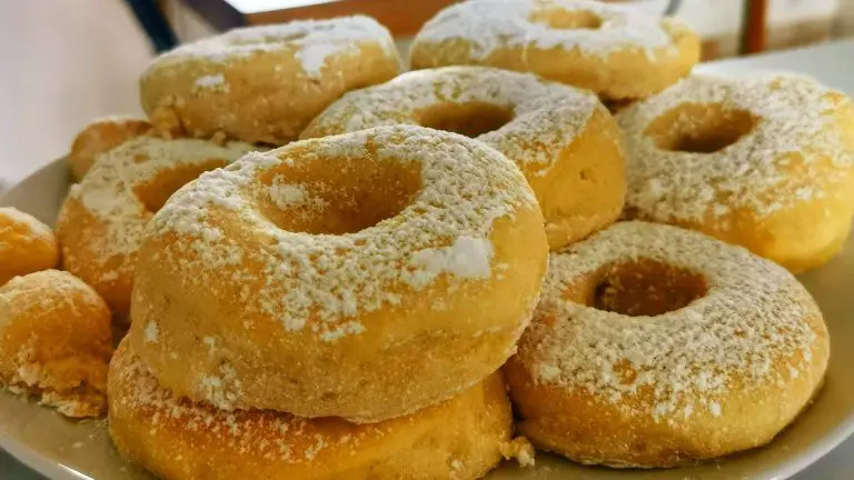 Delicious homemade sourdough baked donuts recipe