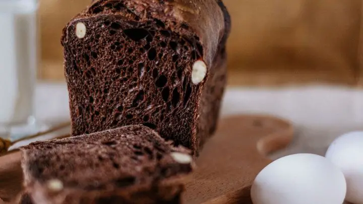 Delicious and easy to prepare chocolate sourdough bread