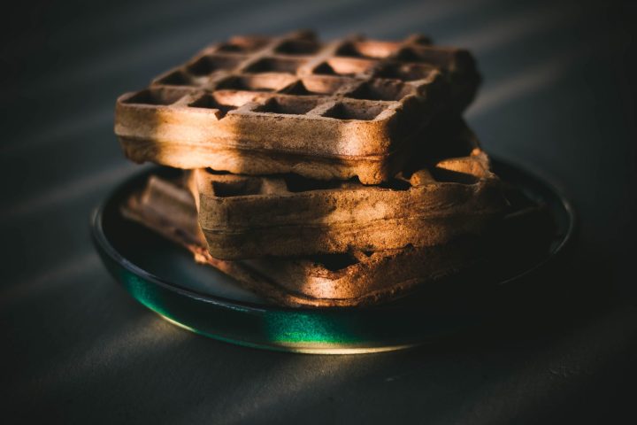Sourdough breakfast waffles recipe