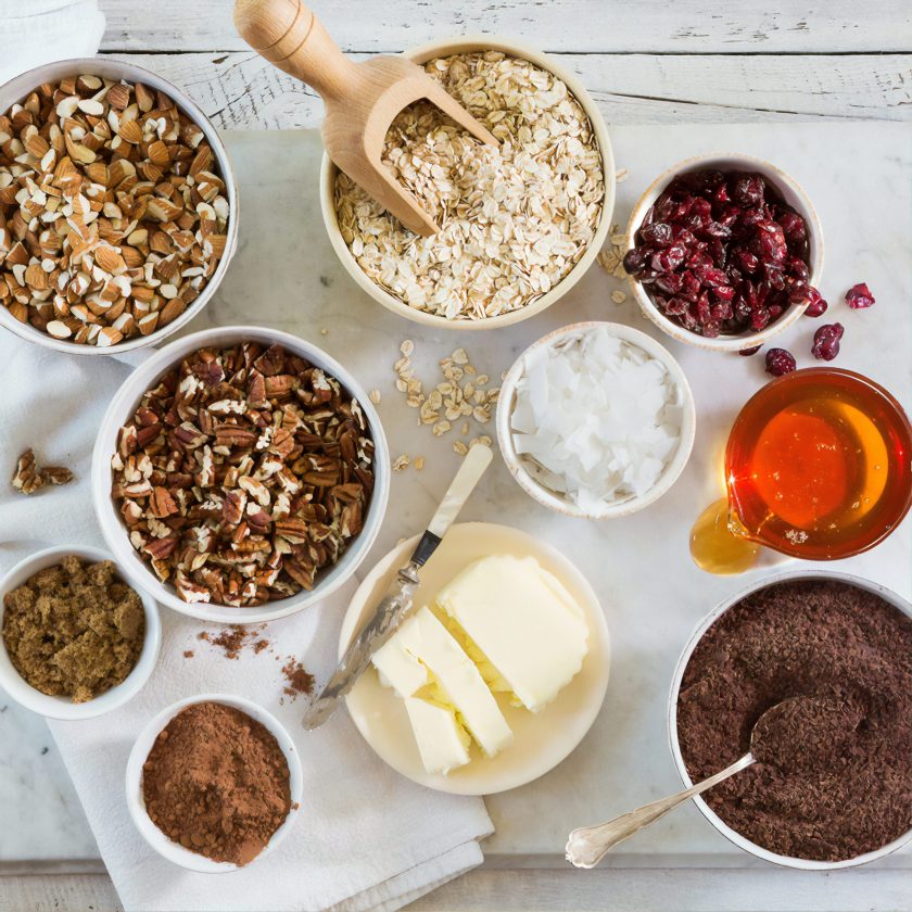 Sourdough granola recipe ingredients