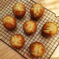 Sourdough banana muffins - quick and easy to prepare