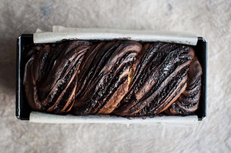 The most yummy of all – sourdough chocolate babka