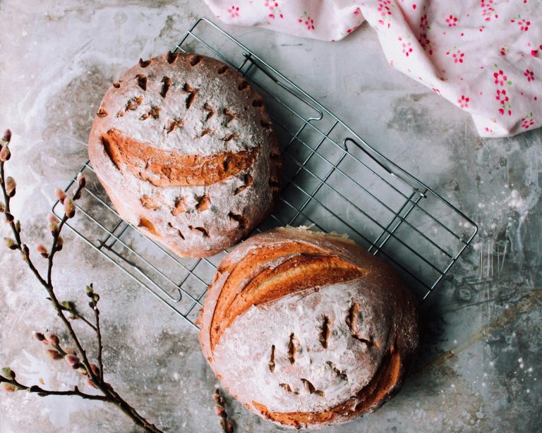 Gluten-free sourdough pumpkin bread - easy recipe