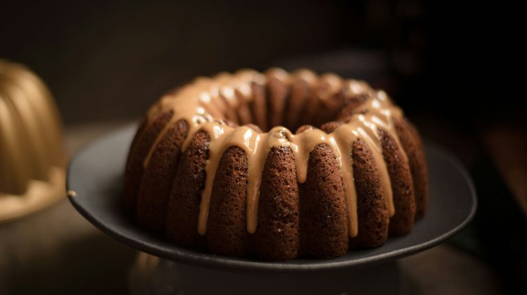 Sourdough discard pumpkin coffee cake