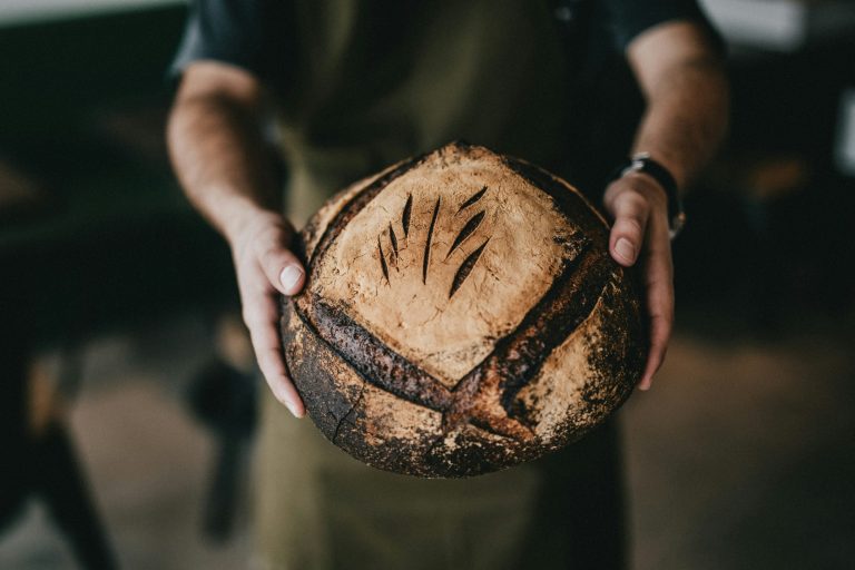 Sourdough pumpkin bread
