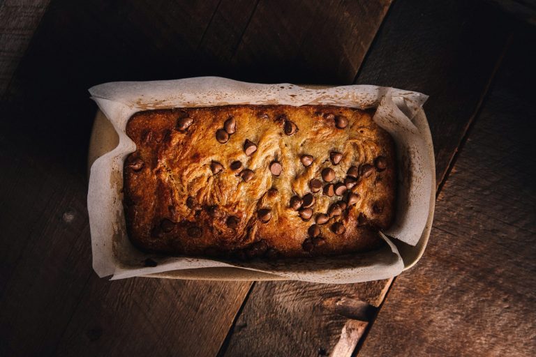 Sourdough pumpkin chocolate chip bread