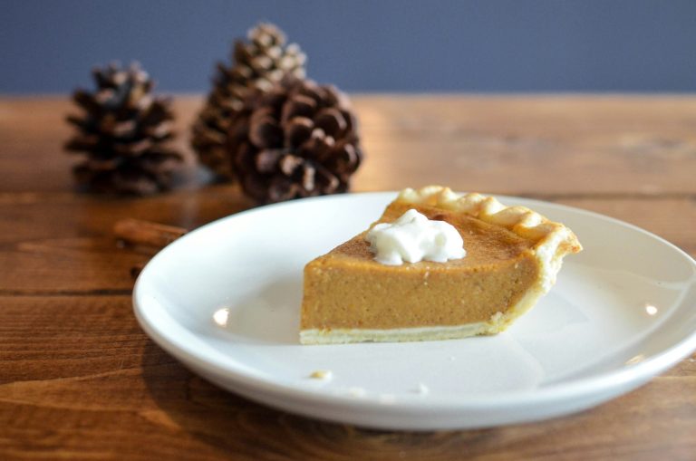 Sourdough pumpkin pie