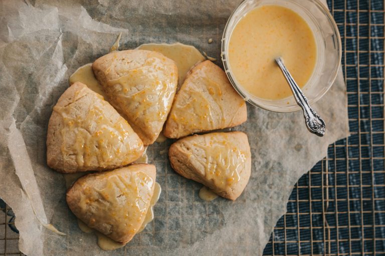 Sourdough pumpkin scones