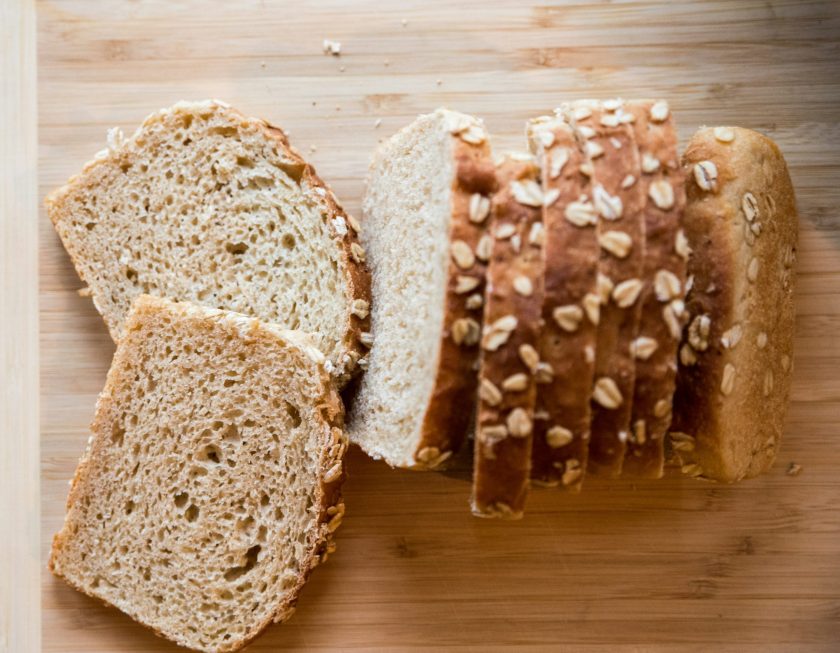 Soft sourdough sandwich bread