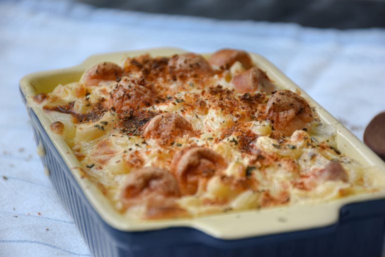 Sourdough pancake lasagna