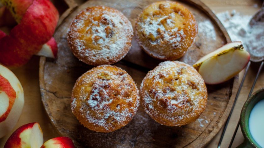 Sourdough Discard Apple Muffins 111 Sourdough discard apple muffins