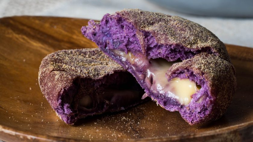 Ube bread recipe (how to make soft ube pandesal with cheese inside)